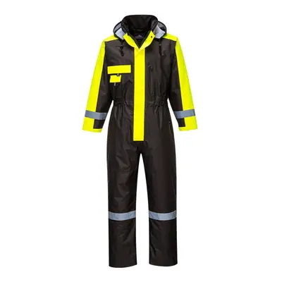 (S R, Black) Portwest Unisex Adult Winter Overalls