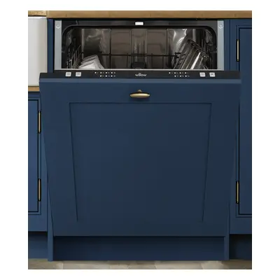 Willow 60cm Integrated Dishwasher, Place Settings, Half Load