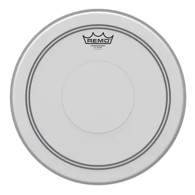 Remo P30114-C2 Coated Powerstroke Drum Head (14-Inch) - Clear Dot on Top