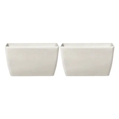 Set of Flower Pot Stone Beige x x cm BARIS