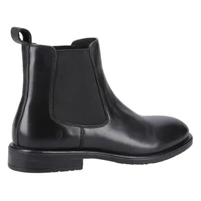 (Black, (Adults')) Hush Puppies Viola Leather Women's Black Boots