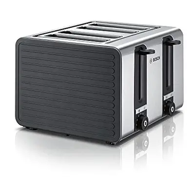 Bosch TAT7S45 4slice(s) 1800W Black, Stainless steel toaster