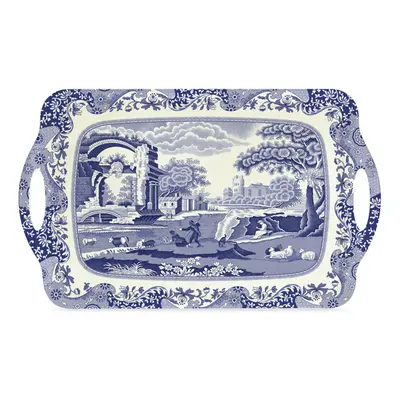 Pimpernel Blue Italian Large Tray with Handles, 48cm x 29.5cm