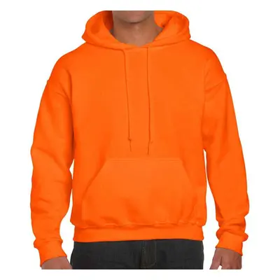 (S, Safety Orange) Gildan Mens DryBlend Hoodie