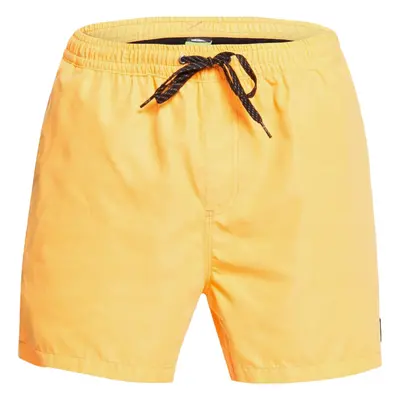 (L, Orange Pop) Quiksilver Mens Everyday 15" Elasticated Summer Beach Pool Swimming Swim Shorts