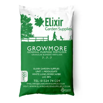 Growmore 07-07-07 Elixir Special Blend All Round General Purpose Fertiliser 25kg Bag