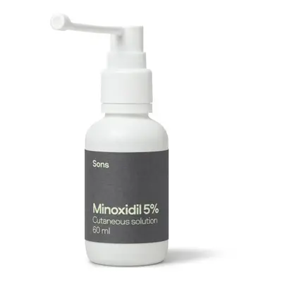 Minoxidil 5% Cutaneous Solution, Hair Regrowth & Thickener Formula, For Hair Loss & Thinning in 