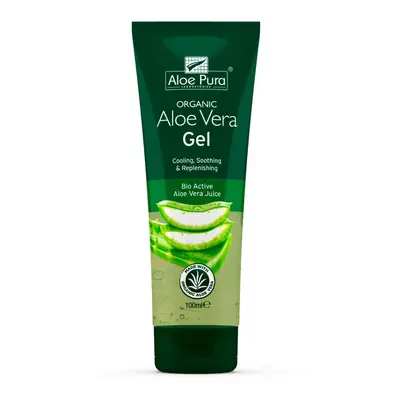 Aloe Pura Organic Aloe Vera Gel Cooling & Moisturising Aloe Vera Gel 100ml X