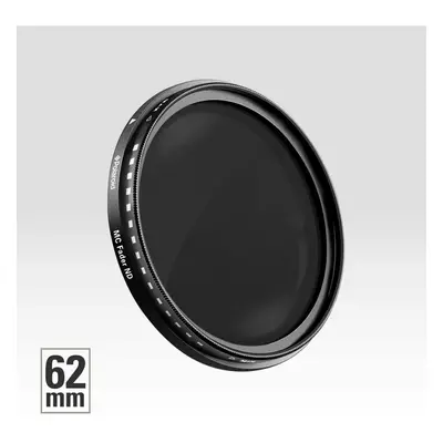 (62mm) Polaroid HD Vari Neutral Density Filter - ND2-2000