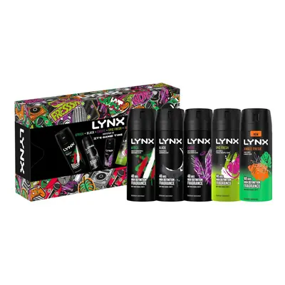 IT'S GAME TIME Body Spray Collection with Hours Protection Africa, Black, Excite, Epic Fresh, Ju