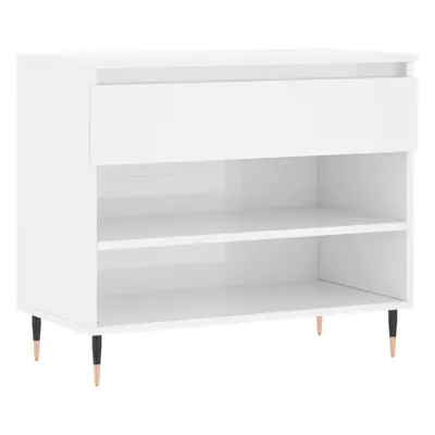 (high gloss white) vidaXL Shoe Cabinet Shoe Cupboard Shoe Storage Rack Shelf Engineered Wood