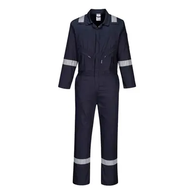 (6XL, Navy) Portwest Mens Iona Cotton Wear to Work Overalls