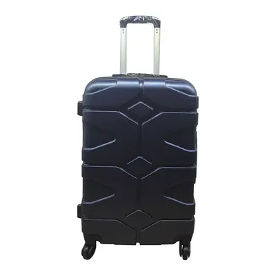 (Navy , Medium) Hampton & Stewart Hard Shell Extra Large Suitcase