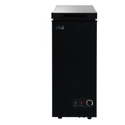 Willow 51L Slimline Chest Freezer - Black