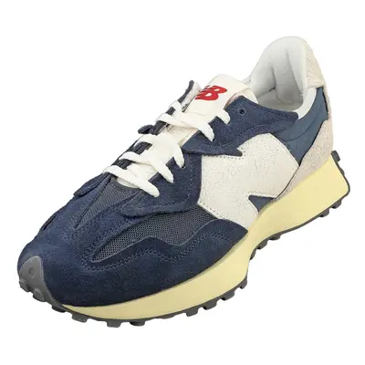 (10.5) New Balance Unisex Fashion Trainers in Navy White