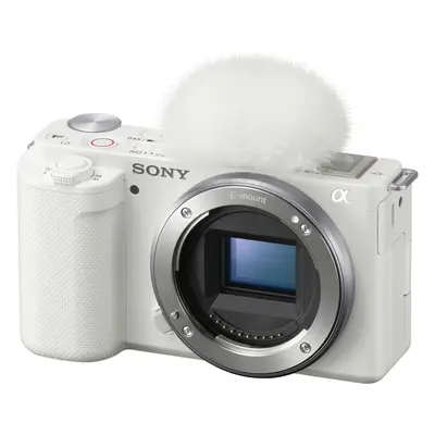 Sony ZV-E10 Mirrorless Camera (White)