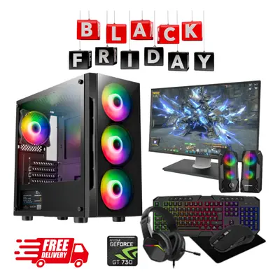 Fast Gaming Bundle Intel Quad Core i5 16GB RAM 1TB HDD &128GB SSD