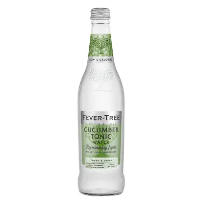 FEVER-TREE Refreshingly Light Cucumber Tonic Water 500ml (Pack of 8)