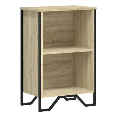 (sonoma oak, x x 74.5 cm) vidaXL Bookcase Bookshelf Book Rack Storage Cabinet Sonoma Oak Enginee