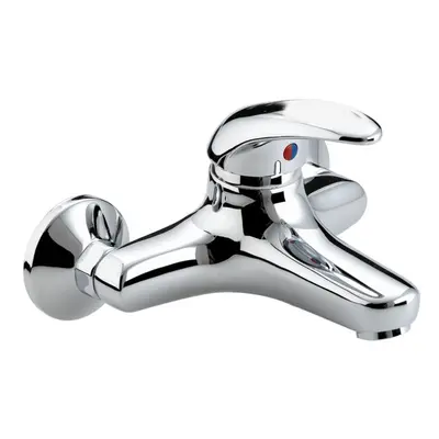 Chrome Wall Mounted Bath Filler Mixer Tap