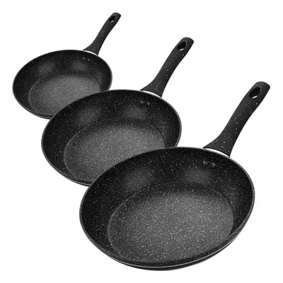 Royalford Non-Stick Frying Pan Set Forged Aluminium Granite Coating