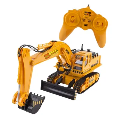 Big-Daddy Full Functional Excavator, Electric Rc Remote Control Construction Tractor Toy (with L