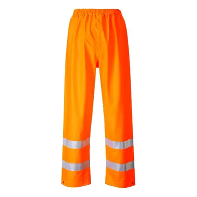 (S R, Orange) Portwest Mens Sealtex Flame Hi-Vis Trousers