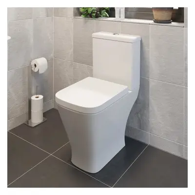 Ceramica Marseille Close Coupled Rimless Toilet & Soft Close Seat