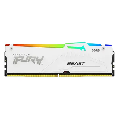 Kingston FURY Beast White RGB EXPO 16GB 6000MT/s DDR5 CL30 DIMM Desktop Gaming Memory