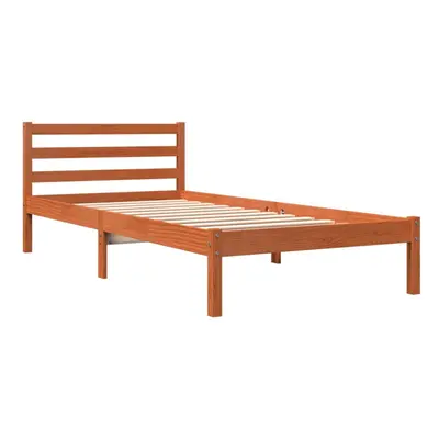 (100 x cm) vidaXL Bed Frame Bedroom Bedstead Bed Base Mattress Foundation Solid Wood Pine