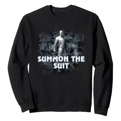 (XL, Black) Marvel Womens/Ladies Moon Knight Summon The Suit Sweatshirt