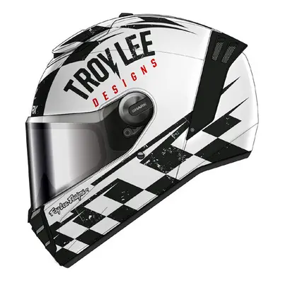 (L) Shark x Troy Lee Designs Spartan RS Full Face Helmet Raceshop White / Black / Red