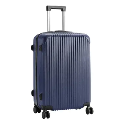 (Blue) Hardshell Spinner Luggage Travel Suitcase, Inch