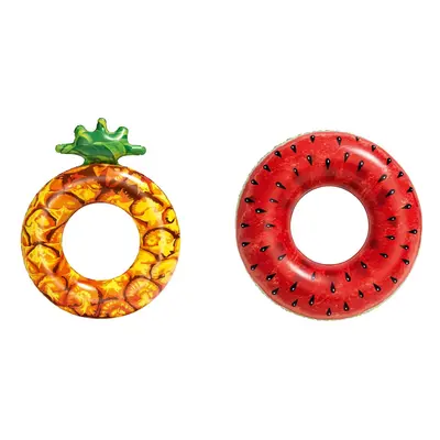 Bestway Inflatable Summer Fruit Ring Food Set - Novelty Pool Float Swimming Ring Lilo - Assorted