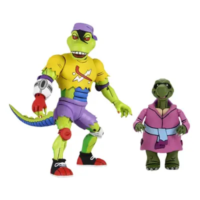 Neca Teenage Mutant Ninja Turtles Cartoon Ultimate Mondo Gecko Action Figure