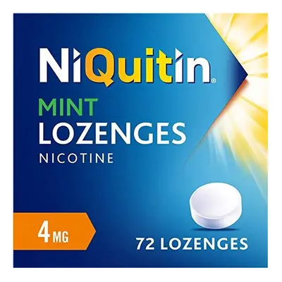 NiQuitin Mint mg Lozenges - Effective Smoking Craving Relief - Lozenges - Long-Lasting Effect - 