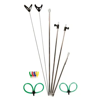 Shakespeare Bankstick Selection and Rod Rest Heads Pack