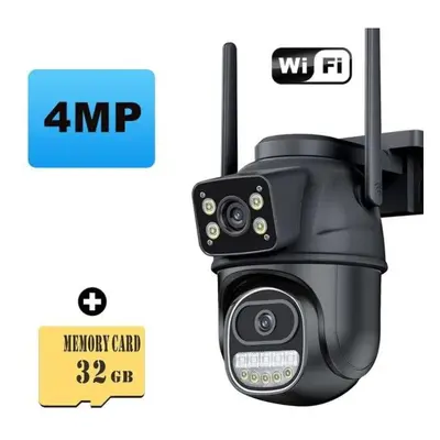 (4MP Add 32G) 12mp 6k Wifi Camera With 8x Zoom And Auto Tracking