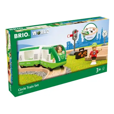 BRIO World Circle Wooden Train Set For Kids Age Years Up - Compatible with all BRIO Railway Sets