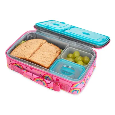 Nuby Insulated Bento Box Lunchbox, girl