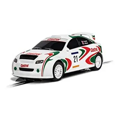 Scalextric C4302 Castrol Rally Slot Racing car, Green/Red/White, 1:32 Scale