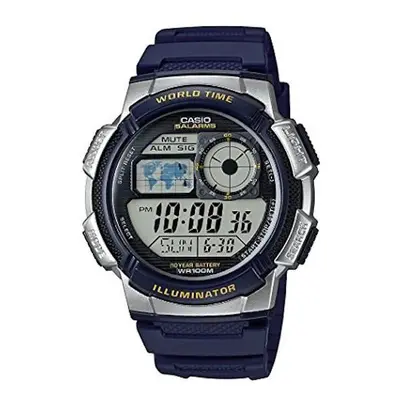 Casio Watch ILLUMINATOR WORLD TIME AE-1000W-2A