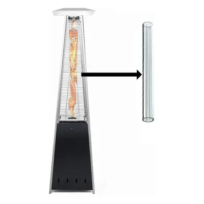 BU-KO Glass Tube Replacement for Pyramid Gas Patio Heater