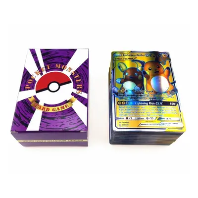 POKEMON Cards 120PCS For 3+ Year Old and Up Fun Night Family And Friends Gathering Card Game Par