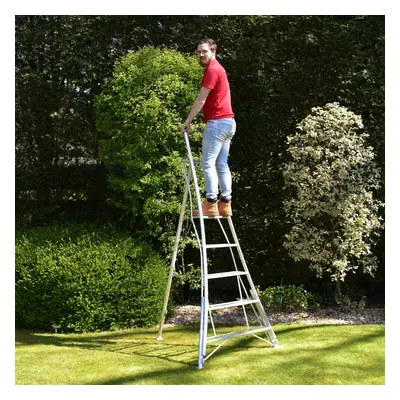 (2.4m) Garden Ladder Tripod - Leg Height Adjustable