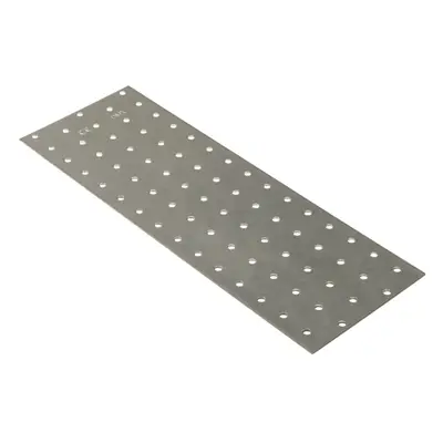 (300 x mm) vidaXL Perforated Plates Connecting Joining Plate pcs Galvanised Steel