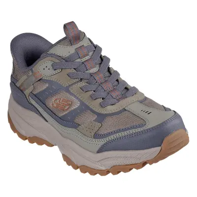 (12 UK, Olive/Grey) Skechers Mens Viking AT Suede Hiking Shoes