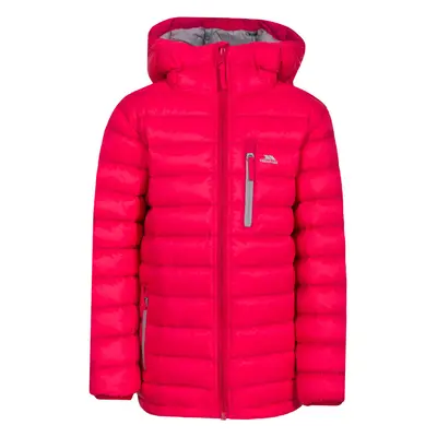 (7-8 Yrs, Raspberry) Trespass Kids Youths Morley Lightweight Outdoor Walking Hiking Down Jacket 