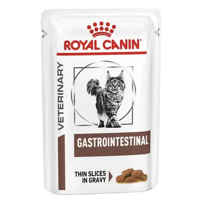 Royal Canin Veterinary Diet Cat - Gastro Intestinal Wet Cat Food Pouch x 85g