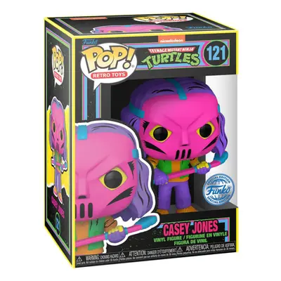 TMNT Comic Casey Jones US Ex Blacklight Pop! Vinyl